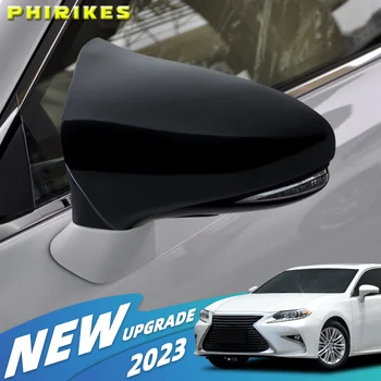 Новая крышка зеркала заднего вида 2x Крышка бокового зеркала заднего вида для Lexus ES 2013-2018 M Style Крышка зеркала заднего вида 15