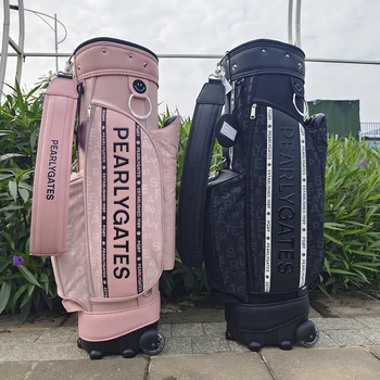 Новая стандартная сумка для гольфа 2023 года, сумка для гольфа на вертикальных колесах для мужчин и женщин, спортивная модная сумка 골프용품 골프가방