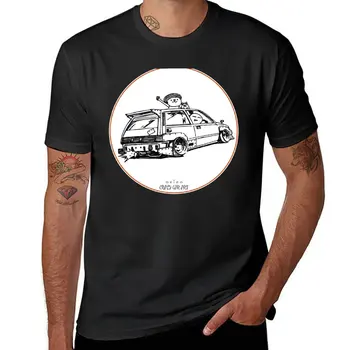 Новая футболка Crazy Car Art 0036, топы больших размеров, футболки для любителей спорта, мужская футболка