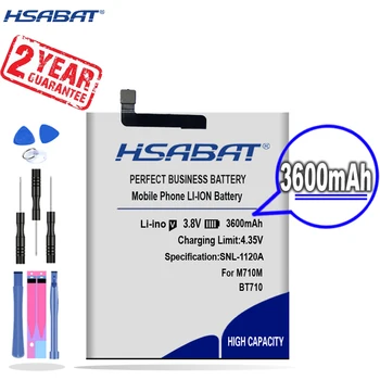 Новое поступление [HSABAT] Сменный аккумулятор BT710 емкостью 3600 мАч для Meizu blue A5 M793Q M710M M5c 11