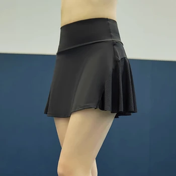Новые женские шорты для тенниса и бадминтона, быстросохнущая дышащая короткая юбка, женская спортивная одежда