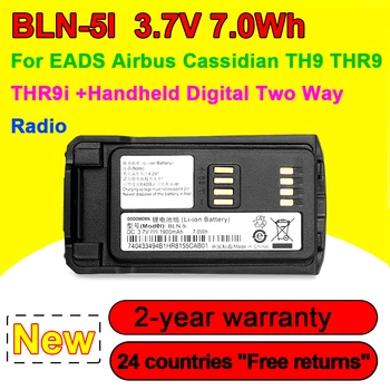 Новый BLN-5I 3,7 В 1900 мАч Литий-Ионный Аккумулятор Для EADS Airbus Cassidian TH9 THR9 THR9i Портативное Цифровое Двухстороннее Радио + Бесплатные Инструменты 3