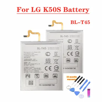 Новый Аккумулятор для телефона 4000 мАч BLT45 BL-T45 для LG K50S 2019 LMX540HM X540 X540EMW BL T45 Высокого Качества Bateria + Инструменты 2