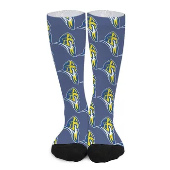 Носки Augustana (Иллинойс) Vikings, забавные носки, мужские баскетбольные забавные носки, женские компрессионные носки 4