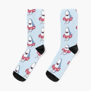 Носки Shark Summer Fun, чулки, компрессионные носки, Женские забавные подарки, носки для мужчин 14