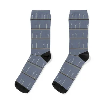 носки с рисунком ветроэлектростанции баскетбольные носки длинные носки мужские забавные носки 2