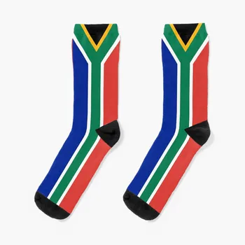 Носки с флагом ЮАР, спортивные носки, забавные женские носки 11