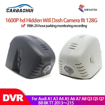 Ночное Видение CCD HD 1600P Автомобильный Видеорегистратор Wifi Видеорегистратор Dash Cam Камера Для Audi A1 A3 A4 A5 A6 A7 A8 Q3 Q5 Q7 B8 8K TT 2013 ~ 215 5