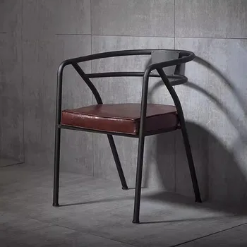 Обеденные стулья ручной работы в скандинавском стиле, дизайнерские креативные стулья для гостиной, современный офис, мебель для гостиной Silla Escritorio, ШХВХГ, 30XP 5