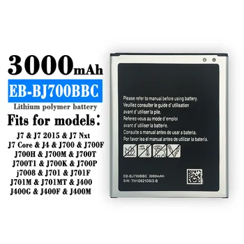Оригинальный аккумулятор EB-BJ700BBC EB-BJ700CBC EB-BJ700CBE для Samsung GALAXY J7 J700F J7008 J7009 SM-J700H/DS J4 2018 SM-J700M 3000 мА