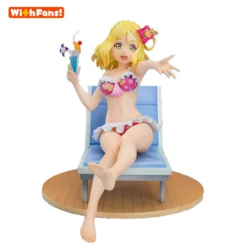 Оригинальный запас с фанатами Ohara Mari Love Live! Солнце!! ПВХ фигурка аниме модель игрушки коллекция кукол Оригинальный подарок 2