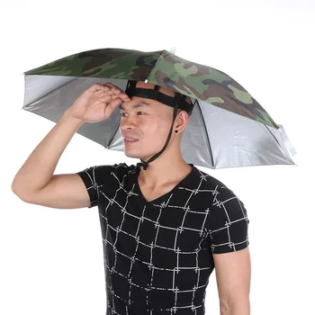 Переносная шляпа-зонт от дождя, водонепроницаемая легкая шляпа для рыбалки, Складные солнцезащитные шляпы, УФ-шляпы, Прочная солнцезащитная кепка для рыбалки 14