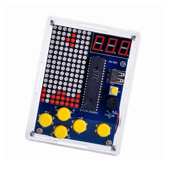 Пиксельная игровая консоль DIY Электронная пайка Сварочный набор для Транкинга Ретро Новый челнок 6
