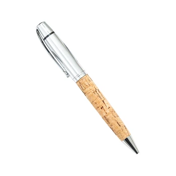Портативная шариковая ручка с металлическим зажимом для ручки, деревянная ручка, кончик 1,0 мм, многоразовая прямая поставка 8