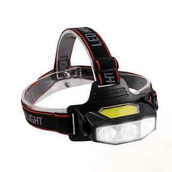 Светодиодный перезаряжаемый налобный фонарь Для взрослых, водонепроницаемый USB-головной фонарик, фара длительного режима ожидания для кемпинга, езды на велосипеде 10