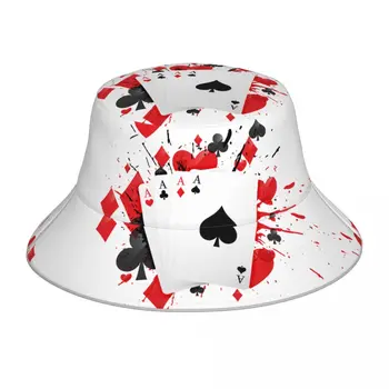 Светоотражающая панама для покера, летние шляпы, рыбацкая шляпа, складные женские мужские солнцезащитные кепки 5