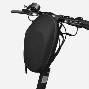 Сумка для электрического скутера, Аксессуары, Сумка для электромобиля, водонепроницаемая передняя сумка для скутера из твердого материала EVA, сумка для руля двойного назначения 4