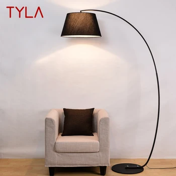 Торшер TYLA Nordic Fishing в современной семейной гостиной Рядом с диваном, креативный декоративный светильник со светодиодной подсветкой 10