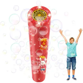 Фейерверковая машина для мыльных пузырей, 12 отверстий, Китайская Новогодняя Автоматическая машина для мыльных пузырей для детей, Электрическая машина для мыльных пузырей на открытом воздухе 4