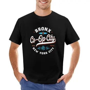 Футболка Bronx New York Co Op City, футболки, забавные футболки, футболки с коротким рукавом, мужские футболки 13