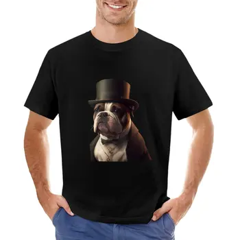 Футболка Gentleman Dog 4, великолепные футболки, футболки с графическим рисунком, топы, мужская одежда 9