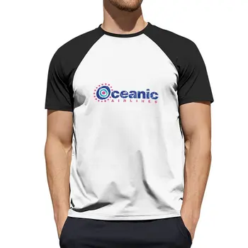 Футболка Oceanic Airlines (LOST), мужская одежда, футболки для мальчиков, белые футболки для мальчиков, мужская одежда