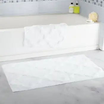 Хлопковый комплект ковриков для ванной Trellis из 2 частей