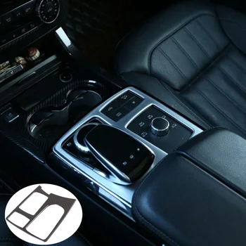 Центральная консоль автомобиля, Мультимедийная панель управления, рамка, накладка, наклейка, Автоаксессуары для Mercedes-Benz GLE GLS GL ML W167 X166 12