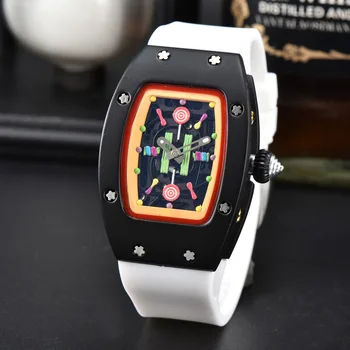 Часы AAA от ведущего люксового бренда Lollipop RM Sweet Style с автоматическим управлением для свиданий, женские кварцевые часы 15