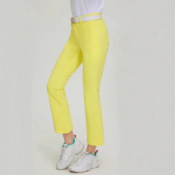 Шаровары для гольфа, женские 9-точечные брюки, Летние быстросохнущие дышащие брюки, облегающие женские спортивные брюки