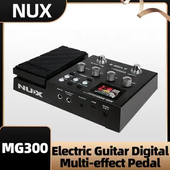 Электрогитара NUX MG300, цифровой встроенный эффектор, Дисторшн, барабанная задержка, петлевая запись, эффектор для гитары