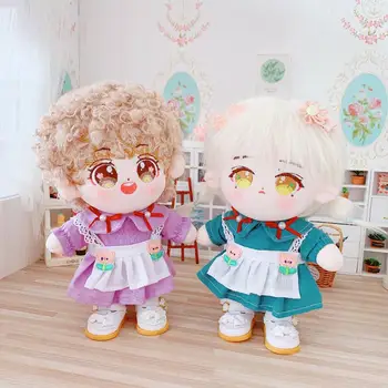 20-сантиметровая кукольная одежда для девочек, милое платье-фартук, костюм, аксессуары для кукол для корейских кукол Kpop EXO idol, подарок, игрушка своими руками