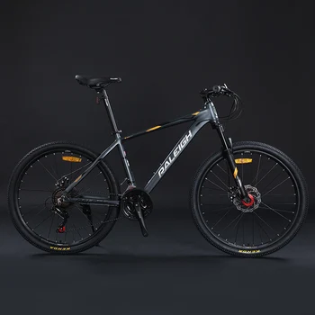 26-дюймовый горный велосипед, 21-скоростной велосипед для бега по пересеченной местности, Дисковый тормоз для горных велосипедов из алюминиевого сплава