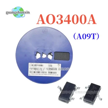 3000шт AO3400A 100шт N-Канальный SMD mosfet транзистор SOT-23 для поверхностного монтажа SOT-23-3L AO3400 12