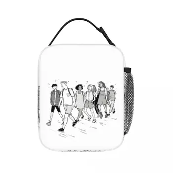 Heartstopper Alice Osman Изолированные пакеты для ланча Портативные сумки для пикника Термальный ланч-бокс Ланч-тотализатор для женщин Работа Дети Школа 4