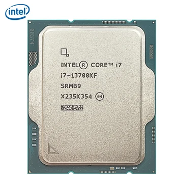 Intel Core i7 13700KF Настольный игровой процессор 3,4 ГГц до 5,40 ГГц 16-ядерный 24-потоковый процессор 10 Нм L3 = 30 М 125 Вт LGA 1700 Новый 14