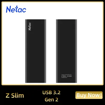 Netac Внешний hd SSD 1 тб 250 г 500 г 2 тб Портативный Внешний Твердотельный Накопитель SSD USB 3,2 Gen2 Type C Жесткий Диск Для Ноутбука 10