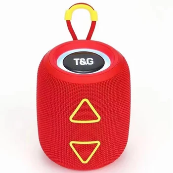 TG655 TWS Беспроводной Сабвуфер Стерео Водонепроницаемая Портативная RGB Колонка Для ПК Компьютерные Колонки Boom Box FM TF Bluetooth Динамик 9