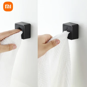 Xiaomi Mijia Стеллажи для хранения полотенец, вешалка, клейкая тряпка, Кухонное полотенце, инструменты для чистки, вешалка для полотенец, зажимы для гаджетов 15