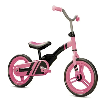 Детский велотренажер My First с балансировкой и педалями, розовый, возраст 2-5 лет, 12 дюймов 9