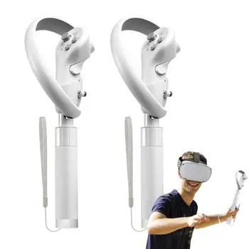 Для 4 контроллеров виртуальной реальности Аксессуары для захвата контроллера виртуальной реальности Принадлежности для игры в гольф Игровые аксессуары Адаптер для длинной палки для 4 9