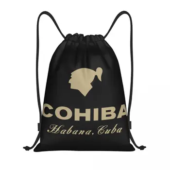 Изготовленные на заказ Кубинские сигары Cohiba, Сумка на шнурке для тренировок, Рюкзаки для йоги, Мужская Женская спортивная сумка для спортзала 5