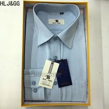 Модная мужская рубашка с лацканами HLJ & GG Корейская версия мужской облегающей рубашки с длинным рукавом для свадебной вечеринки Повседневная мужская рубашка 2