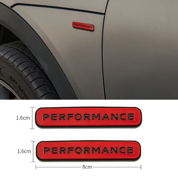 Наклейка с эмблемой PERFORMANCE, наклейка с эмблемой PERFORMANCE, наклейка на крыло, наклейка на решетку для эмблемы AMG Mercedes Benz SMART BRABUS Insignia 6