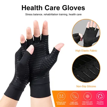 Перчатки для велоспорта на открытом воздухе, восстанавливающие суставы, Силиконовые нескользящие теплые перчатки, спортивные перчатки для фитнеса, перчатки для рыбалки для мужчин и женщин