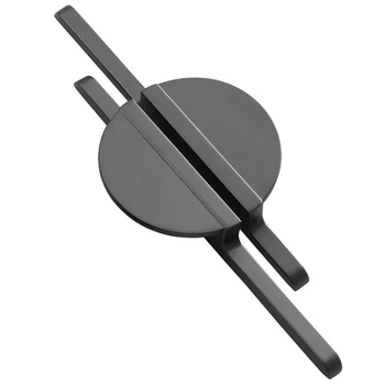 Простая полукруглая черная ручка, выдвижной ящик в скандинавском стиле, шкаф, ручка из цинкового сплава 4