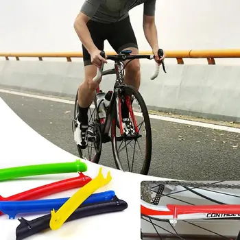 Протектор цепи для горного велосипеда, цепь для шоссейного велоспорта, Пластиковая Защитная крышка, защитный аксессуар для велосипеда, черный
