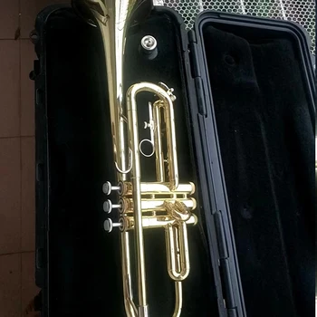 Труба 1503 Си-бемоль профессиональный латунный музыкальный инструмент американского ремесленного производства с футляром 9
