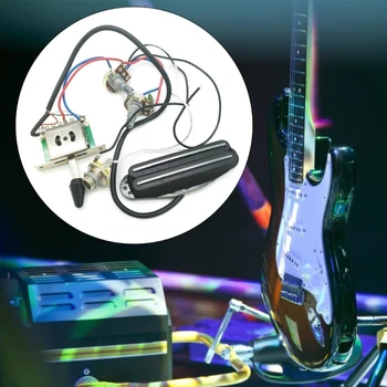 Электрическая Коробка для сигар Гитарные Запчасти Самодельные Звукосниматели для гитары с предварительным проводным отверстием для гитары