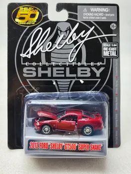 1: 64 2012 Ford SHELBY GT500 SUPER SNAKE Модель автомобиля из литого под давлением металлического сплава Игрушки для коллекции подарков 3